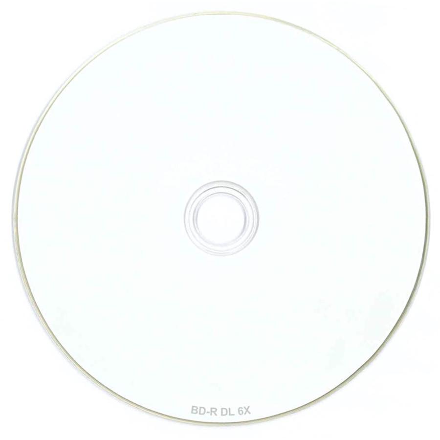 BD-R DL ブルーレイディスク 20枚 RiDATA 1回録画用 50GB 片面2層 地デジ360分 1-6倍速 ワイドプリンタブル 20枚スリムケース BR260EPW6.X20PSC ◆宅 | RiDATA | 01