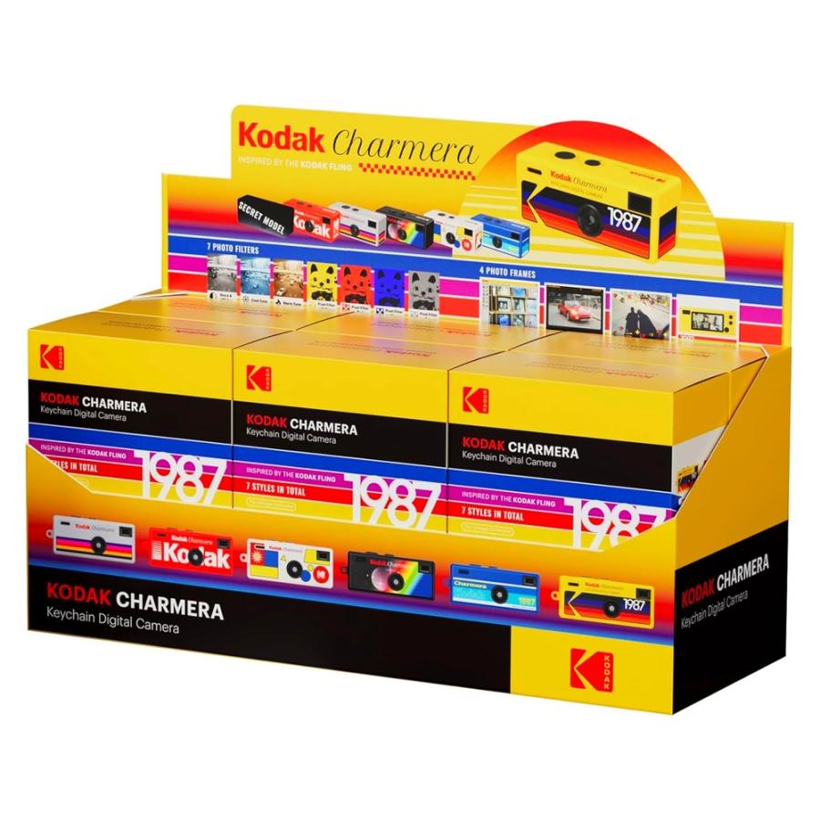 Kodak トイカメラ チャーメラ 6個セット Kodak（コダック） デジタルカメラ Kodak CHARMERA 6個セット