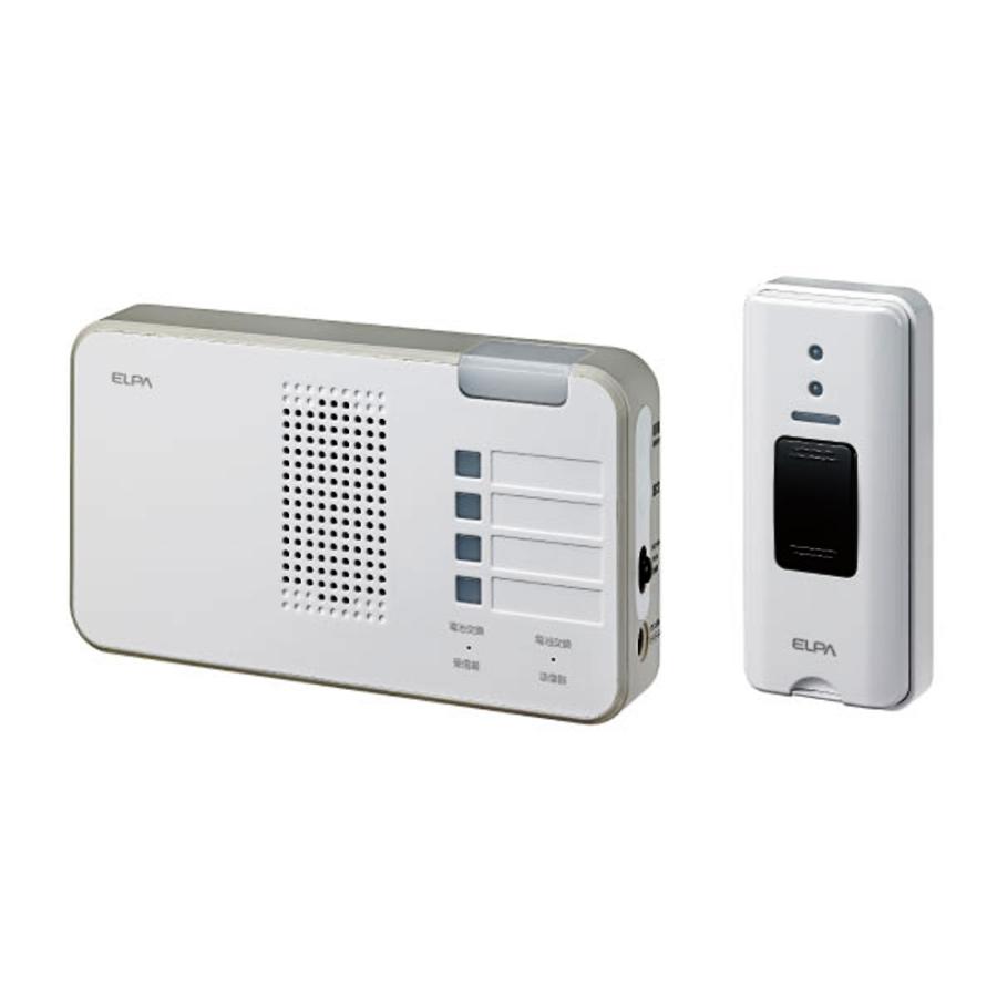 新品　未開封　ワイヤレスチャイム インターフォン ELPA EWS-1001 朝日電器 エルパ ELPA ワイヤレスチャイム押しボタン送信器 EWS-P30