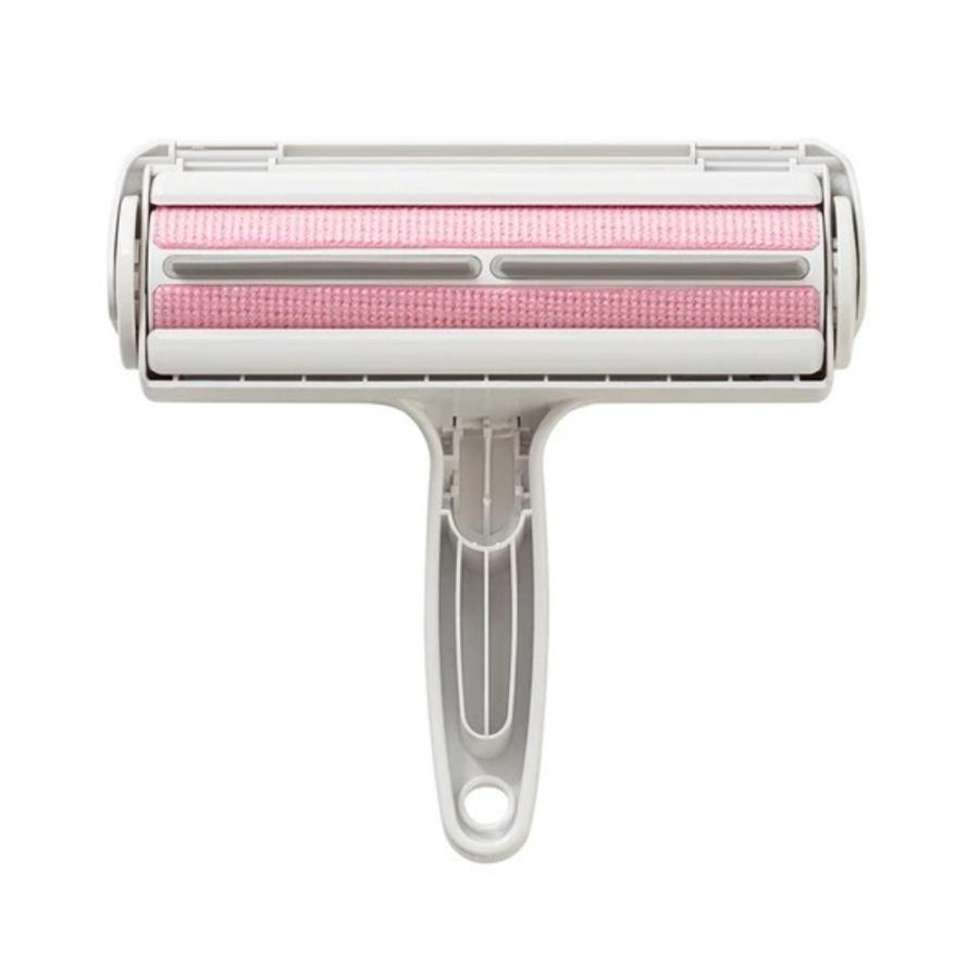 ぱくぱくローラー ペット 抜け毛 毛取り ブラシ 犬 猫 髪の毛 掃除 日本シール くり返し使えるペットクリーナー カーペット ソファー ベッド N88M ◆宅 | 日本シール | 01