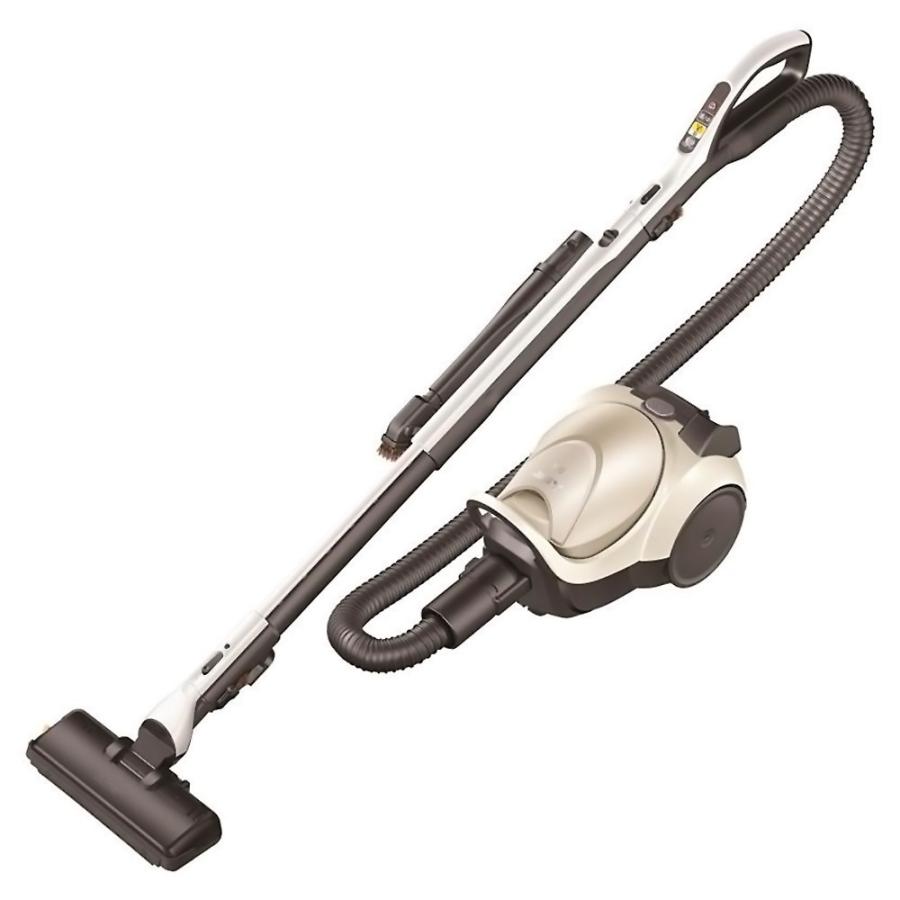 掃除機 紙パック式クリーナー Be-K ビケイ MITSUBISHI 三菱電機 自走式パワーブラシ コード式 軽量 すみずみブラシ ホワイトゴールド TC-FD2E-N ◆宅 | Be-K