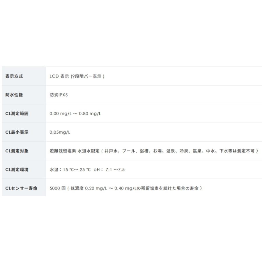 残留塩素チェッカー EW-506 水道水 残留塩素濃度 濃度測定 計測 TANITA タニタ 水質管理 マグネット キャップ付 ホワイト EW-506-WH ◆宅 | TANITA | 02