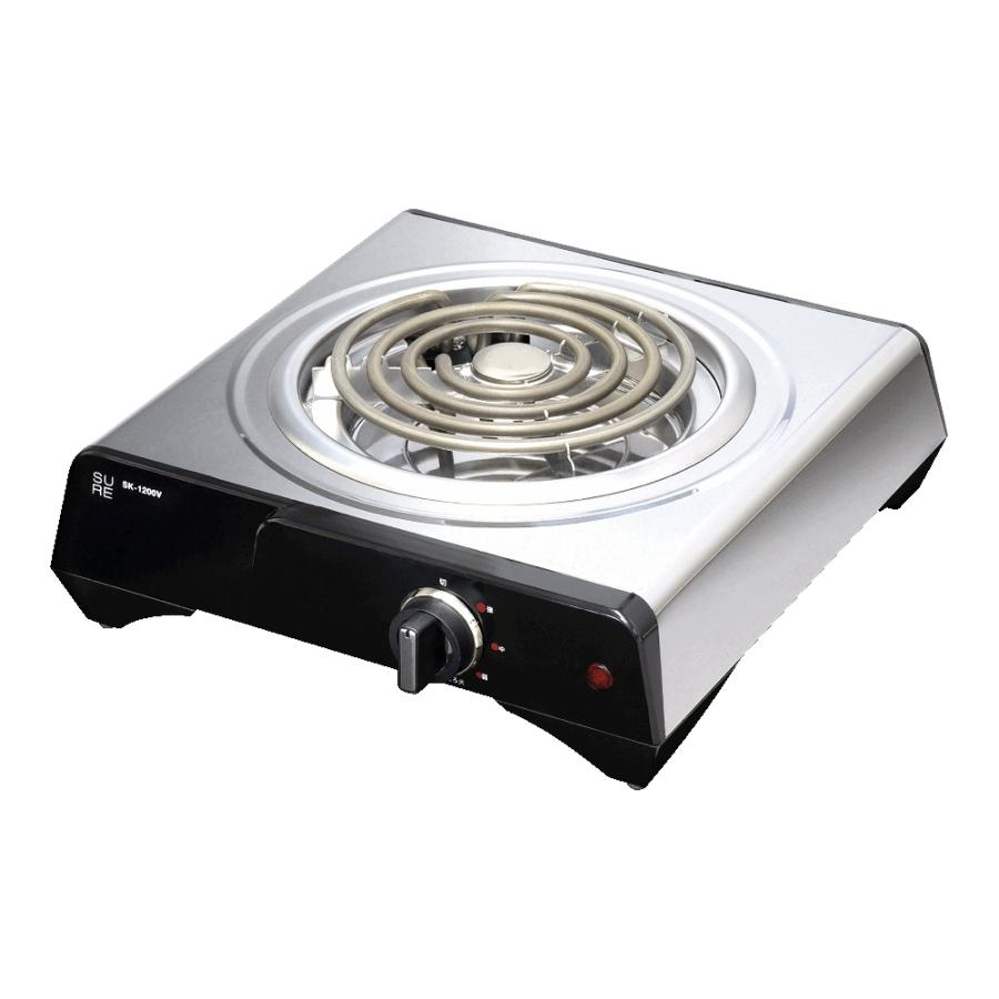石崎電機製作所 電気コンロ ハイパワー最大1200W(火力4段階