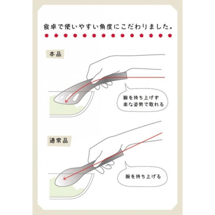 ゆびさきサーバートング LS1514 盛り付け 取り分け 料理用トング leye レイエ オークス ステンレス製 食洗器対応 日本製(燕三条) シルバー LS1514 ◆メ | レイエ | 02
