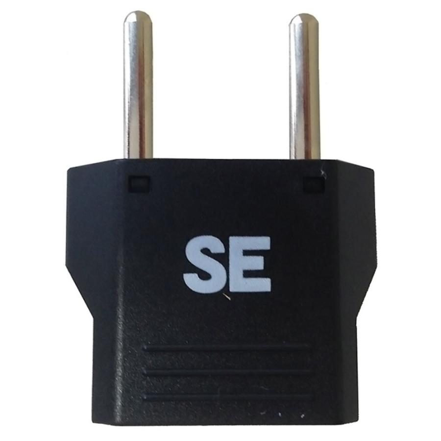 海外用変換プラグ SEタイプ 2個セット WP35S (WP-5 ×2p) Kashimura カシムラ A/B/CタイプのプラグをSEタイプに変換 定格10A/250V ブラック WP-35S ◆メ | 