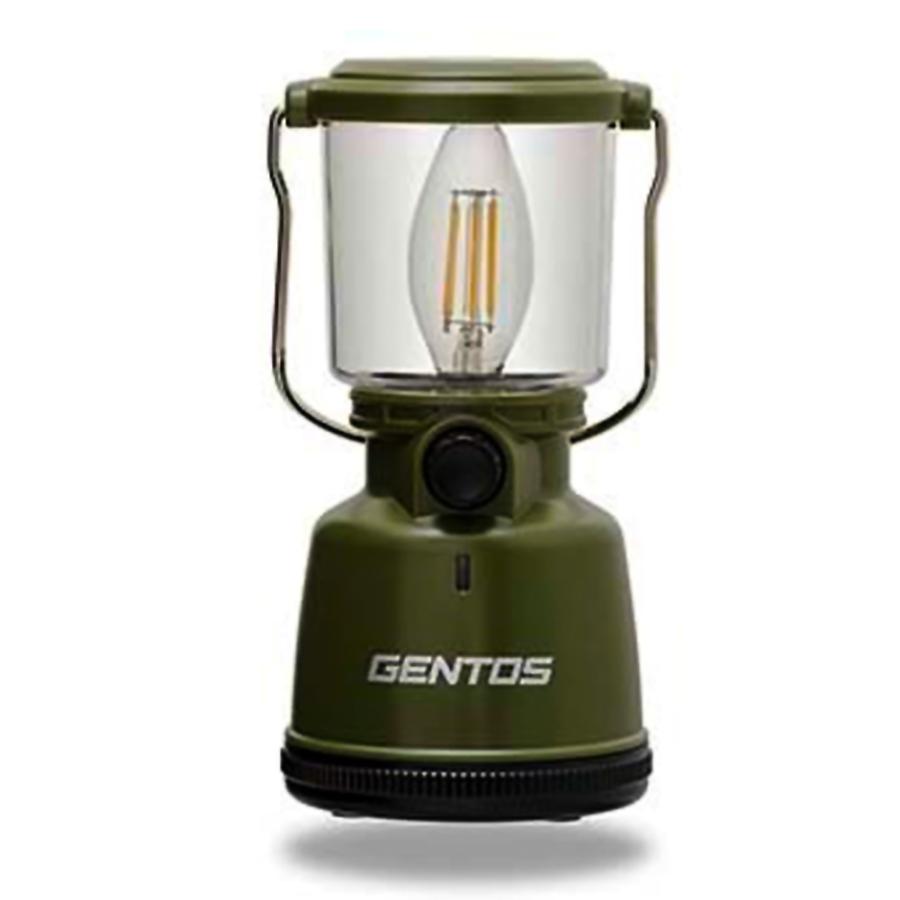 GENTOS（ジェントス） LEDランタン フィラメントLED 乾電池式 明るさ