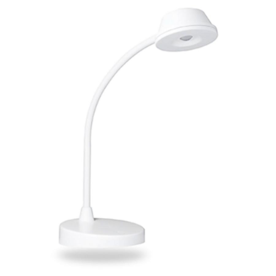 LEDデスクライト USB充電式 GENTOS ジェントス Lumillion 明るさ270lm 3段階調光 タッチセンサー フレキシブルアーム ホワイト DK-S101WHU ◆宅 | GENTOS