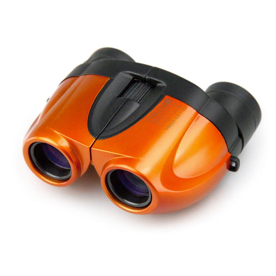 双眼鏡 7-21倍ズーム セレス-GIII 7-21×21 Kenko ケンコートキナー 口径21mm ポロプリズム式 軽量 ケース ストラップ付 オレンジ CERES7-21G3 ◆宅 | ケンコー・トキナー