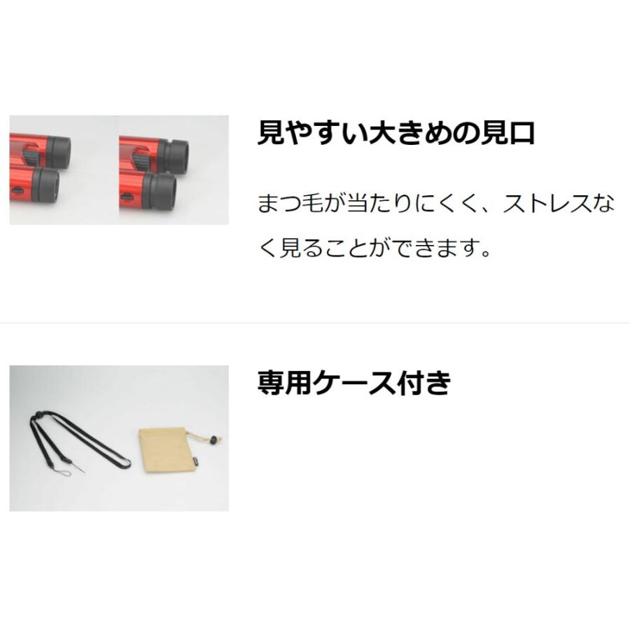 双眼鏡 10倍 口径21mm コンサートに最適 Classi-air 10X21DH MC-RD Kenko ダハ式 レインプルーフ 超軽量170g 超コンパクト レッド 10X21DHMC-RD ◆宅 | ケンコー・トキナー | 01