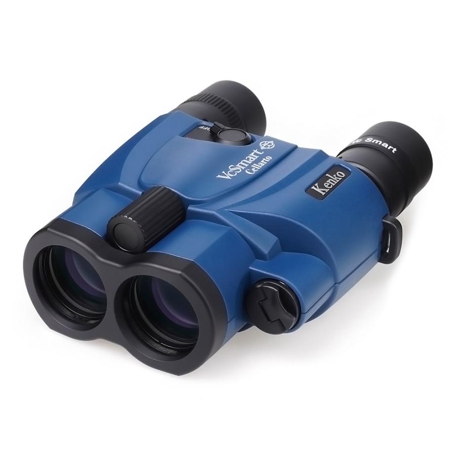 防振双眼鏡 VCスマート 14×30 Cellarto 高倍率14倍 Kenko ケンコートキナー 30mm径 手ブレ補正機能 コンサート ブルーグレー VCSMART14X30CELL ◆宅 | ケンコー・トキナー