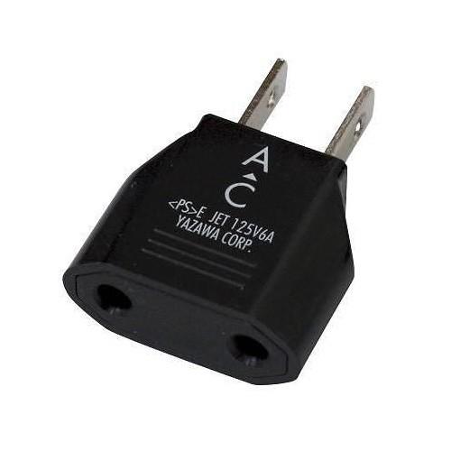 【Cタイプのプラグを日本のAタイプに変換】 YAZAWA ヤザワ 国内用変換プラグ Cタイプ専用 HPJP3 ◆メ | ブランド登録なし