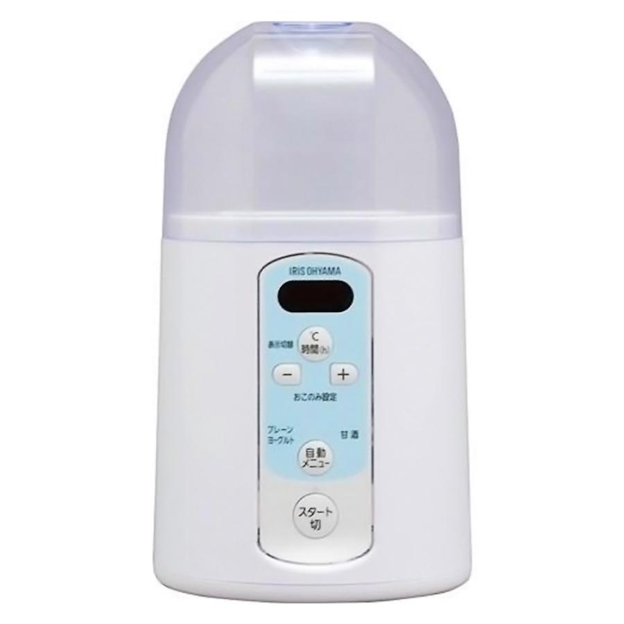 ヨーグルトメーカー IYM-014 低温調理 IRIS OHYAMA アイリスオーヤマ 牛乳パック対応 発酵 甘酒 納豆 麹 タイマー AC電源 ホワイト IYM-014 ◆宅 | IRIS OHYAMA