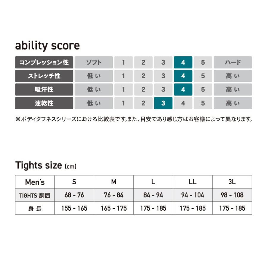 パワーストレッチ タイツ スパッツ JW-165 ブラック LLサイズ 前開き 裏起毛 遠赤外線 OTAFUKU 手袋 インナー 防寒 バイク 冬用 メンズ JW-165-BK-LL ◆メ | おたふく（手袋） | 02