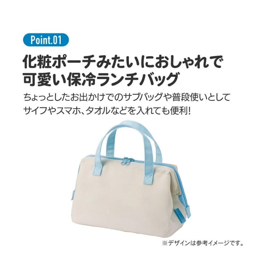がま口型ランチバッグ ハローキティ ヒョウ柄 ピンク SKATER スケーター 2段 Wファスナー アルミ蒸着素材 サイズ160×220×マチ120mm 505294-KGA1 ◆メ | スケーター | 01
