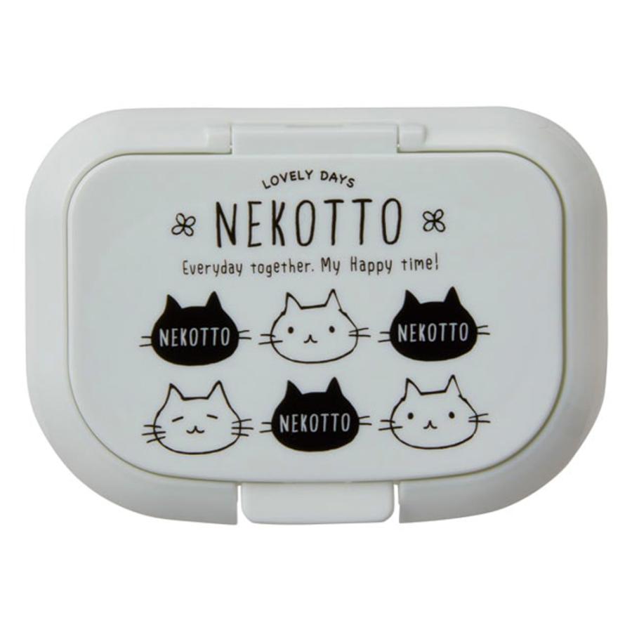 ウェットティッシュ ふた おしり拭き 蓋 ウェットシート用フタ ねこっと SKATER スケーター ワンプッシュ はめ込み式 抗菌 パッキン付 540219-WTL1AG ◆メ | スケーター