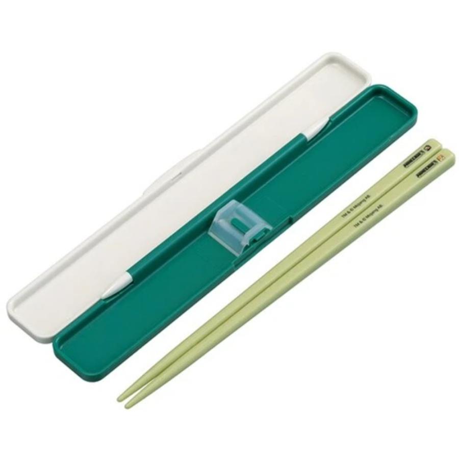 弁当用箸 音のならない箸 箸箱セット マインクラフト Minecraft Explore More SKATER 子供 箸18cm 横開き 防音クッション付 抗菌 62171-0-ABC3AG ◆メ | スケーター | 01