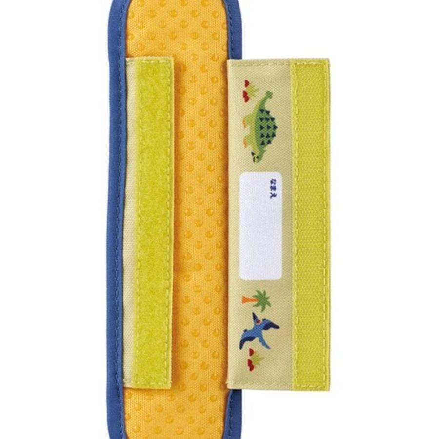 水筒ショルダーベルトカバー DINOSAURS ディノサウルス ピクチャーブック SKATER 子供 肩紐 肩かけ 両面すべり止め加工 名前スペース付 637650-LSVC1 ◆メ | スケーター | 01