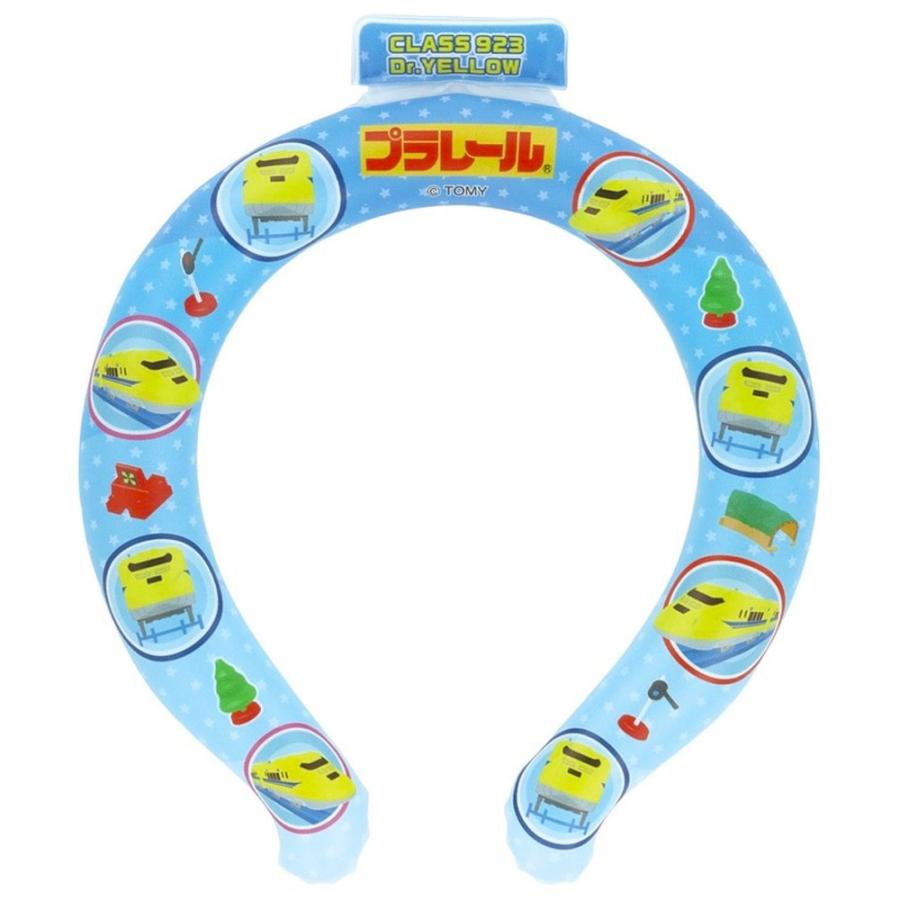 ネッククーラー 涼感リング M プラレール SKATER スケーター ひんやり かわいい キッズ こども 暑さ対策 熱中症対策 首周り330mm 650260-NCL1 ◆メ | スケーター