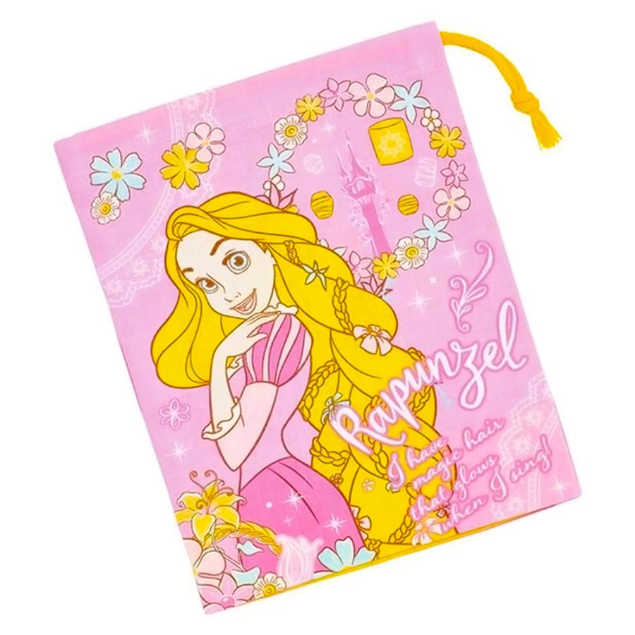 コップ袋 コップ入れ 歯ブラシ入れ 巾着袋 ラプンツェル 24 ディズニー SKATER スケーター 子供 キッズ 女の子 サイズ205×148mm 綿100％ 659331-KB63 ◆メ | スケーター
