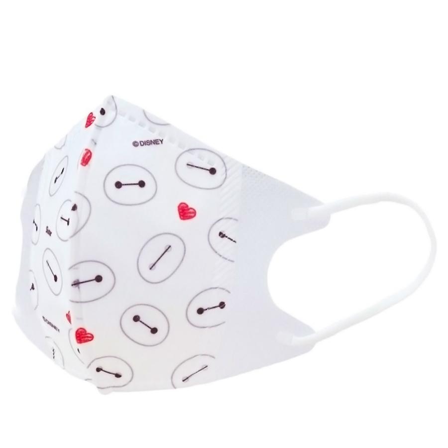 ベイマックス マスク 立体 子供用 こども用 7枚入り SKATER スケーター 不織布 三層構造 4才以上用 サイズ12×10cm 個包装 677175-MSKS3N ◆メ | スケーター