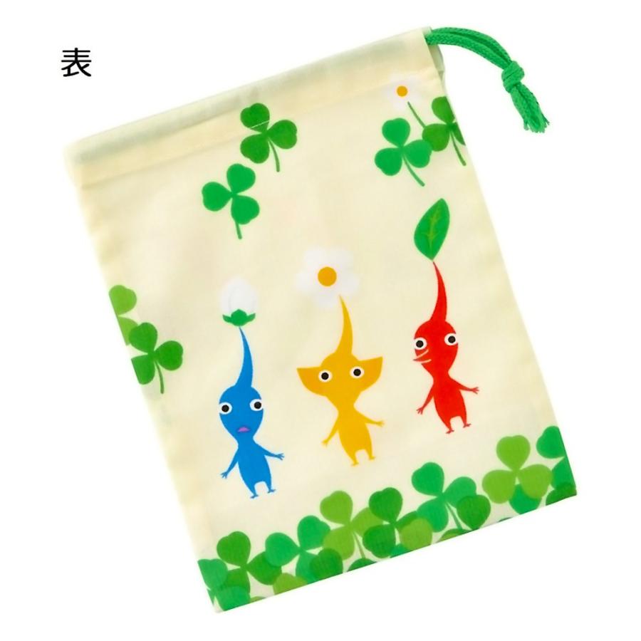コップ袋 ピクミン PIKMIN コップ入れ 歯ブラシ入れ 巾着袋 SKATER スケーター 子供 キッズ サイズ205×148mm 綿100％ 680014-KB63 ◆メ | スケーター
