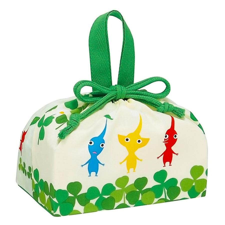 ランチ巾着 ピクミン PIKMIN お弁当巾着 お弁当袋 SKATER スケーター 子供 サイズ290×165×マチ120mm 680021-KB7 ◆メ | スケーター