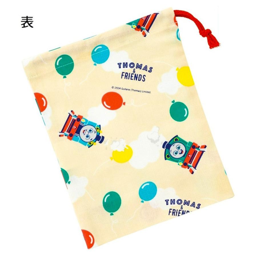 コップ袋 きかんしゃトーマス コップ入れ 歯ブラシ入れ 巾着袋 SKATER スケーター 子供 キッズ サイズ205×148mm 綿100％ 684890-KB63 ◆メ | スケーター