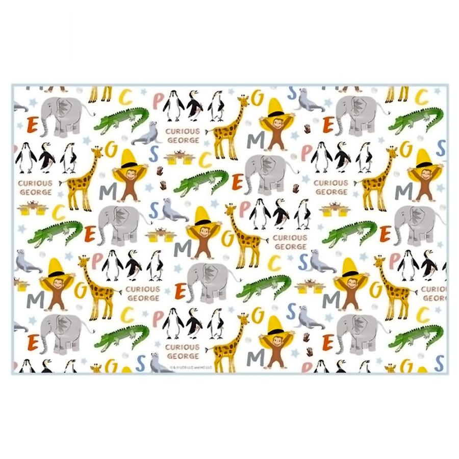 レジャーシート おさるのジョージ ZOO Sサイズ 1人用 遠足 運動会 ピクニック 防水 SKATER スケーター 子供 コンパクト サイズ90×60cm 685927-VS1 ◆メ | スケーター