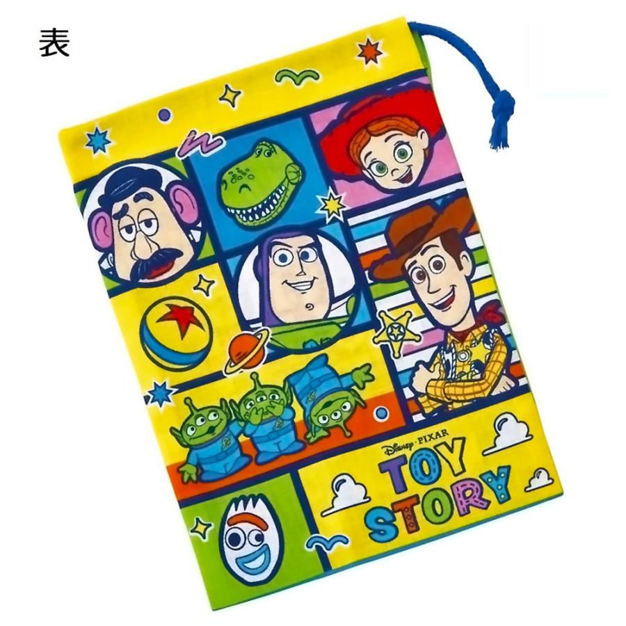コップ袋 トイストーリー 25 コップ入れ 歯ブラシ入れ 巾着袋 SKATER スケーター 子供 キッズ サイズ205×148mm 綿100％ 689819-KB63 ◆メ | スケーター