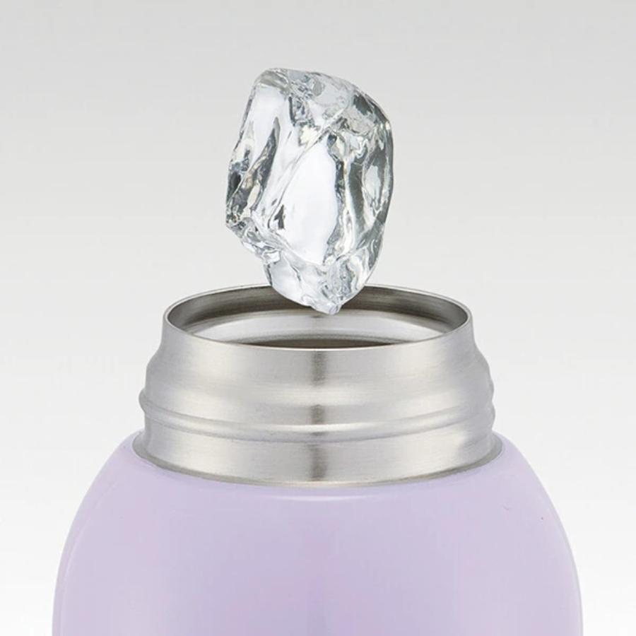 水筒 クロミ ビッグリボン ショルダーベルト付ダイレクトステンレスボトル SKATER 保冷 子供 可愛い 容量600ml 直飲み ワンプッシュ 692918-STCH6 ◆宅 | スケーター | 01