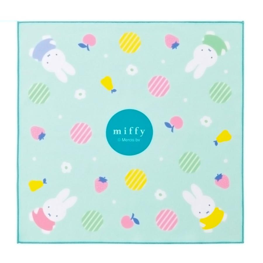 くっつく ランチクロス ミッフィー miffy 風呂敷 ランチョンマット SKATER スケーター 子供 お弁当用 結ばず 包む 便利 サイズ43×43cm 703362-KBST43 ◆メ | スケーター