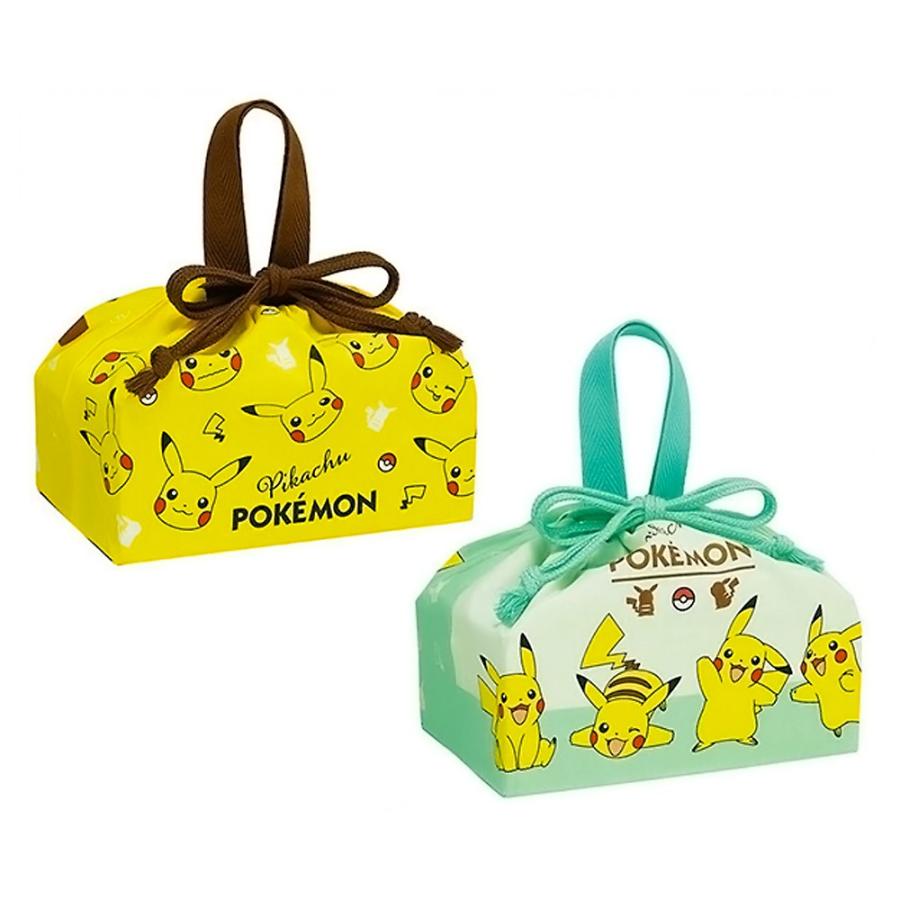 スケーター ランチ巾着 2枚組 ポケットモンスター ピカチュウ お弁当