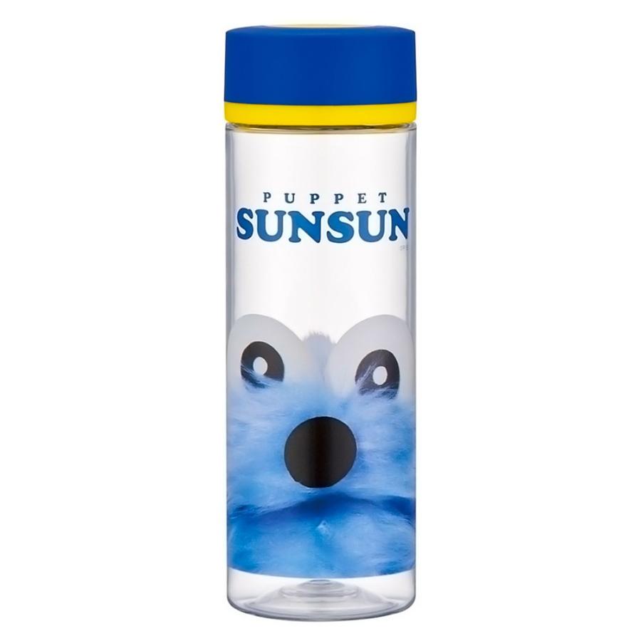 水筒 シンプルブローボトル パペットスンスン SKATER スケーター 冷/常温用 樹脂製 容量400ml 濾し器付き飲み口 広口タイプ 簡単レシピ付 712463-PDC4 ◆宅 | スケーター