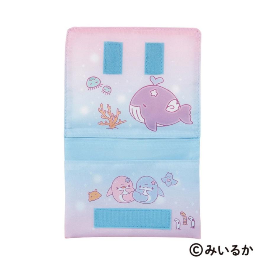 移動ポケット ポーチ ポシェット みいるか ショルダー付お出かけポケット SKATER スケーター 子供 2WAY サイズ140×110×マチ30mm 718168-ODKP2 ◆メ | スケーター | 02