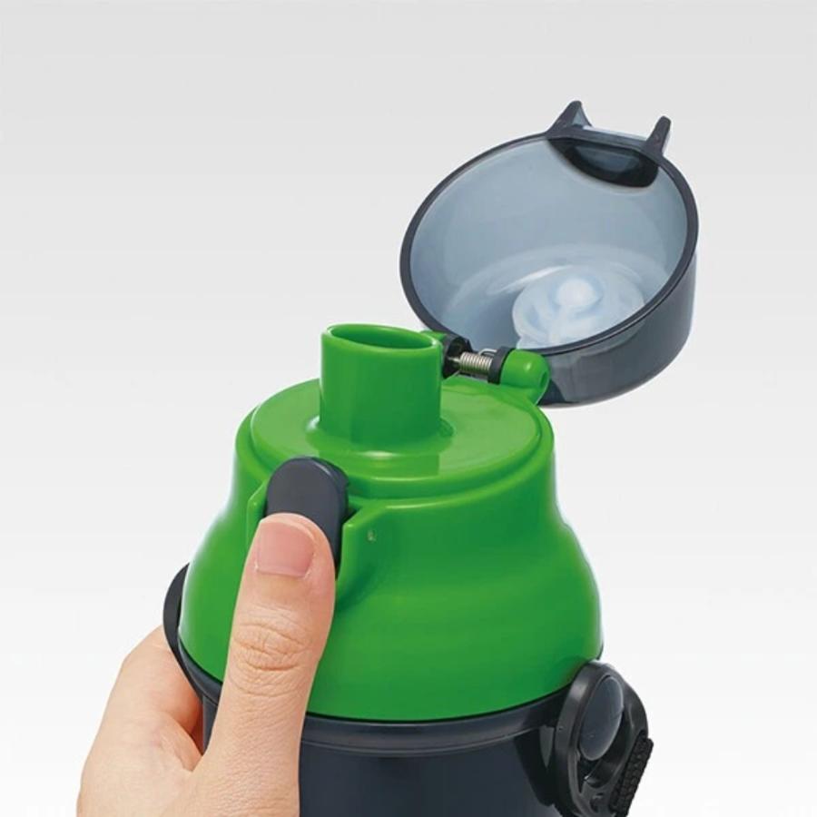 水筒 Minecraft マインクラフト 26 直飲みプラワンタッチボトル SKATER 子供 ワンプッシュ式 容量480ml 食洗機対応 抗菌 超軽量 720253-PSB5SAN ◆宅 | スケーター | 01