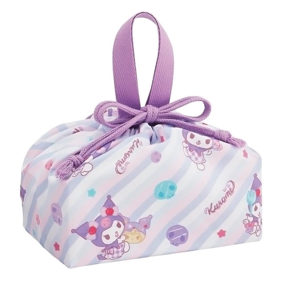 ランチ巾着 クロミ Fancy Snacks Sweets 巾着袋 お弁当巾着 お弁当袋 SKATER スケーター 子供 ポリエステル サイズ290×165×マチ120mm 720826-KB7SN ◆メ | スケーター