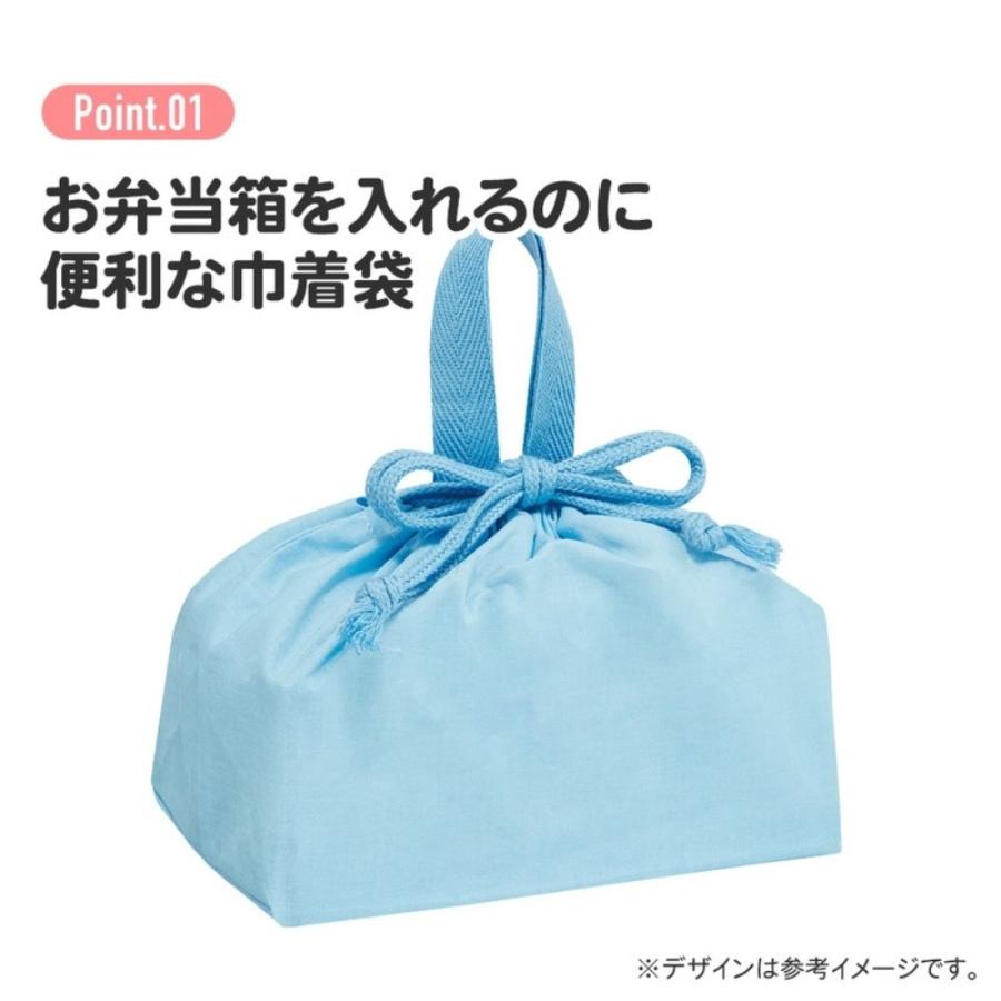 ランチ巾着 クロミ Fancy Snacks Sweets 巾着袋 お弁当巾着 お弁当袋 SKATER スケーター 子供 ポリエステル サイズ290×165×マチ120mm 720826-KB7SN ◆メ | スケーター | 02