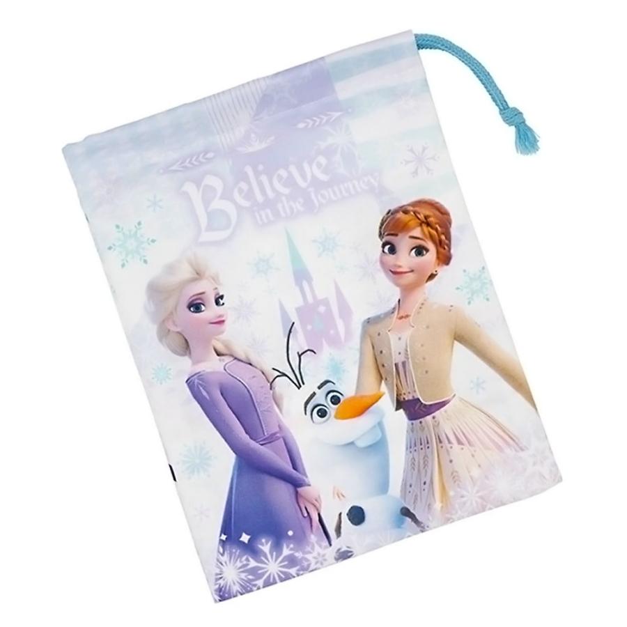 コップ袋 アナと雪の女王 26 ディズニー コップ入れ 歯ブラシ入れ 巾着袋 SKATER スケーター 子供 サイズ205×148mm ポリエステル 721533-KB63SN ◆メ | スケーター