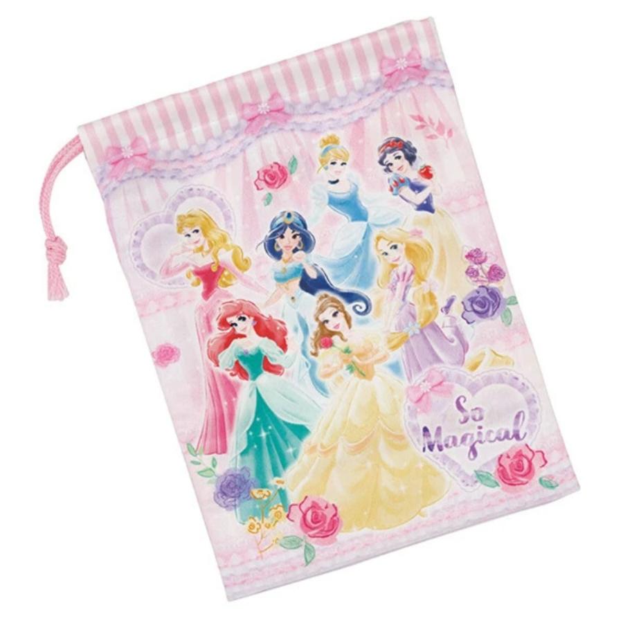 コップ袋 プリンセス 26 ディズニー コップ入れ 歯ブラシ入れ 巾着袋 SKATER スケーター 子供 サイズ205×148mm ポリエステル 721755-KB63SN ◆メ | スケーター | 01