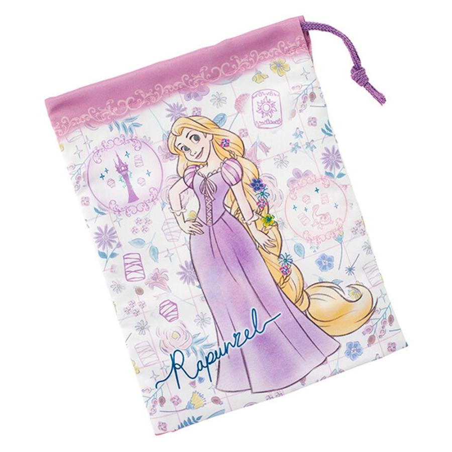 コップ袋 ラプンツェル 26 コップ入れ 歯ブラシ入れ 巾着袋 SKATER スケーター 子供 サイズ205×148mm ポリエステル 722066-KB63SN ◆メ | スケーター