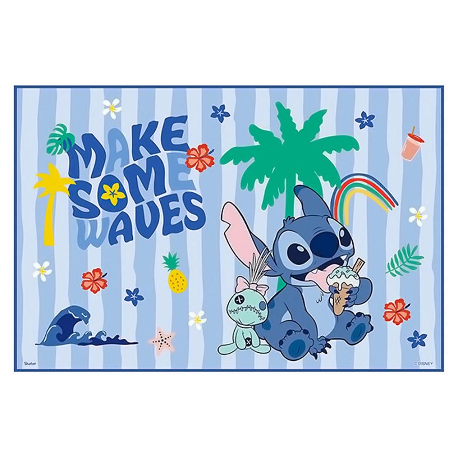 レジャーシート スティッチ 26 ディズニー Sサイズ 1人用 遠足 ピクニック 防水 SKATER 子供 かわいい コンパクト サイズ90×60cm 722226-VS1 ◆メ | スケーター