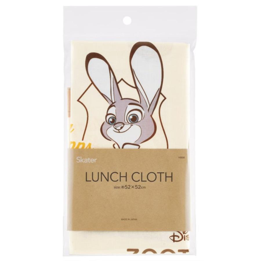 ランチクロス大判 ズートピア ヴィンテージワッペン 風呂敷 ランチョンマット SKATER キッズ お弁当用 かわいい 綿 洗える サイズ52×52cm 727290-KB56 ◆メ | スケーター | 01