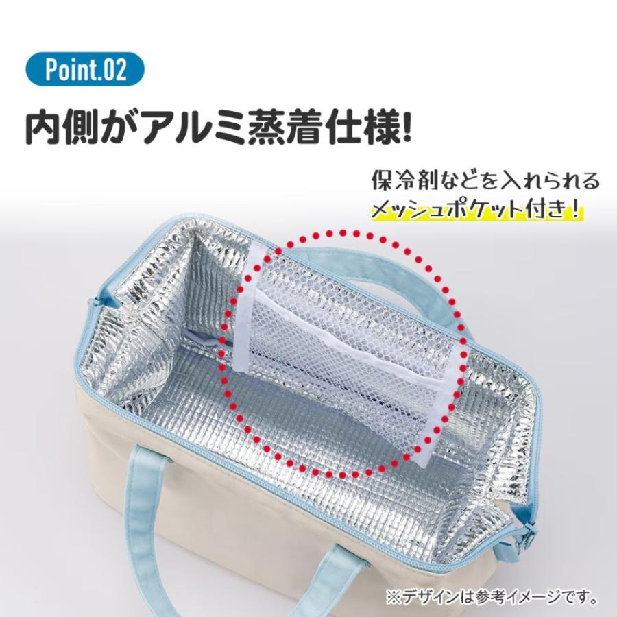 がま口型ランチバッグ トミカ TOMICA 26 SKATER スケーター 2段 Wファスナー アルミ蒸着素材 サイズ160×220×マチ120mm 732775-KGA1 ◆メ | スケーター | 02