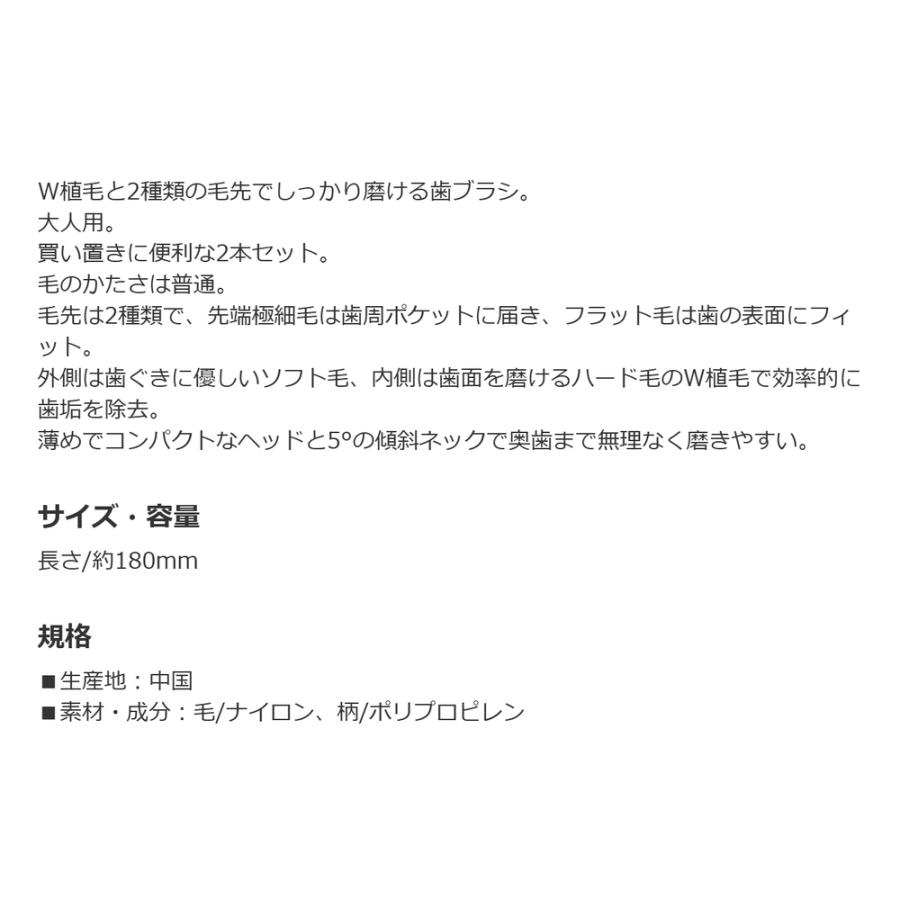 歯ブラシ パペットスンスン 2本セット コンパクトヘッド はみがき SKATER 大人用 長さ18cm 先端極細毛 W植毛 ふつう 歯垢除去 2P 736070-TBN1W ◆メ | スケーター | 02