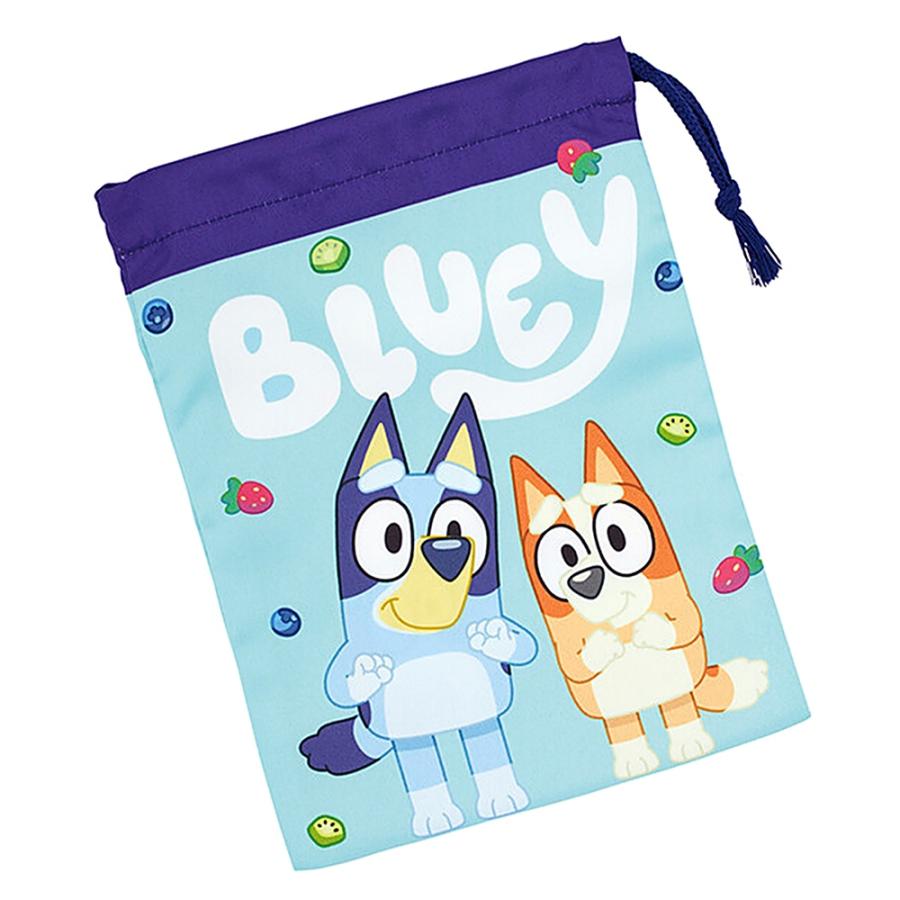 コップ袋 ブルーイ BLUEY コップ入れ 歯ブラシ入れ 巾着袋 SKATER スケーター 子供 サイズ205×148mm ポリエステル 747342-KB63SN ◆メ | スケーター