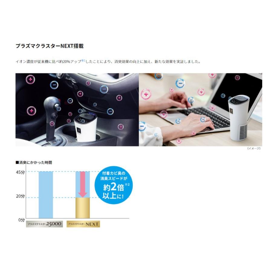 空気清浄機 プラズマクラスターイオン発生機 消臭 車載用 SHARP シャープ カップ型 最高濃度NEXT50000 USB電源 ブラック系 IG-NX15-B ◆宅 | SHARP | 01