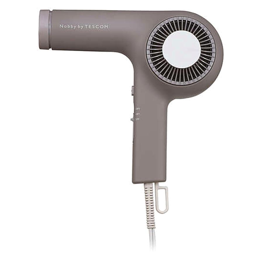 プロテクトイオンヘアードライヤー Nobby NIB400A TESCOM テスコム プロ仕様 プロテクトイオン サロン仕上げ シンプル 軽量 スモーキーグレー NIB400A-H ◆宅 | Nobby by TESCOM