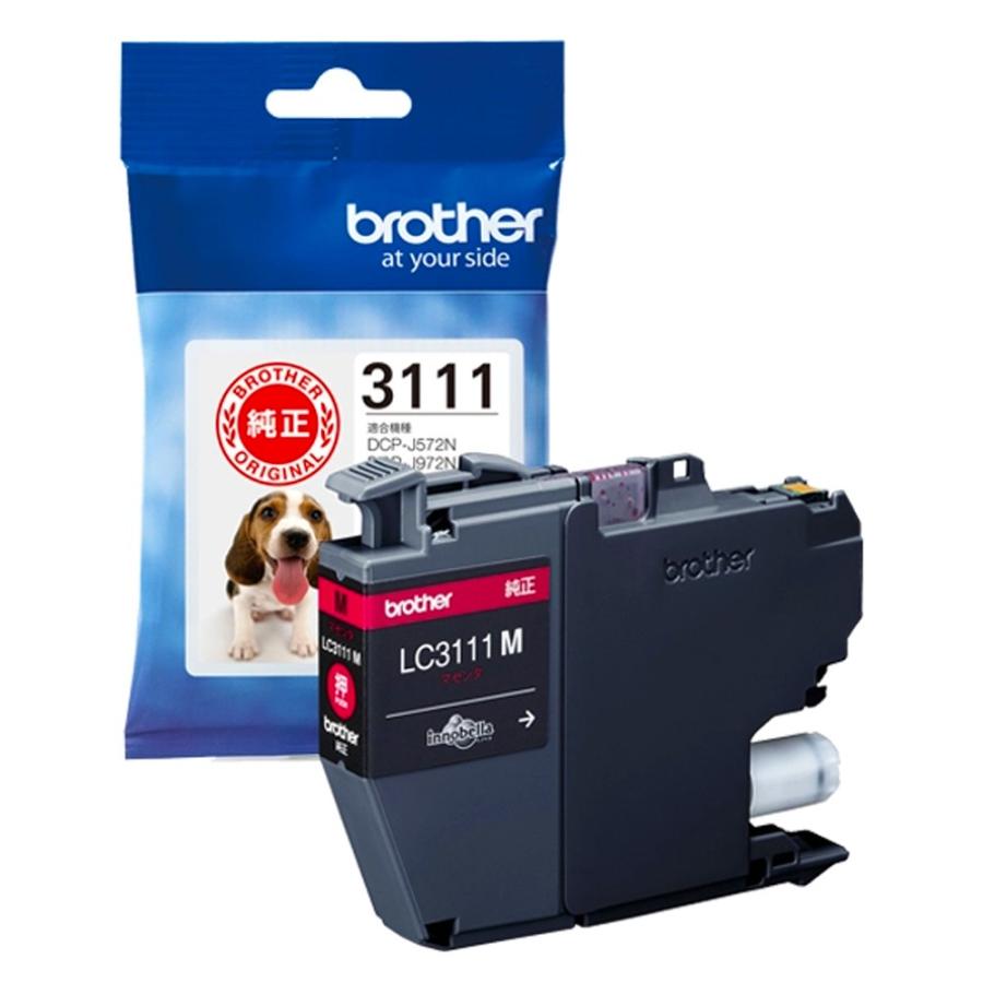 brother ブラザー 純正インクカートリッジ LC3111 マゼンタ 適合プリンター:DCP-J987N DCP-J982N DCP-J582N MFC-J903N マゼンタ LC3111M ◆メ | ブラザー工業