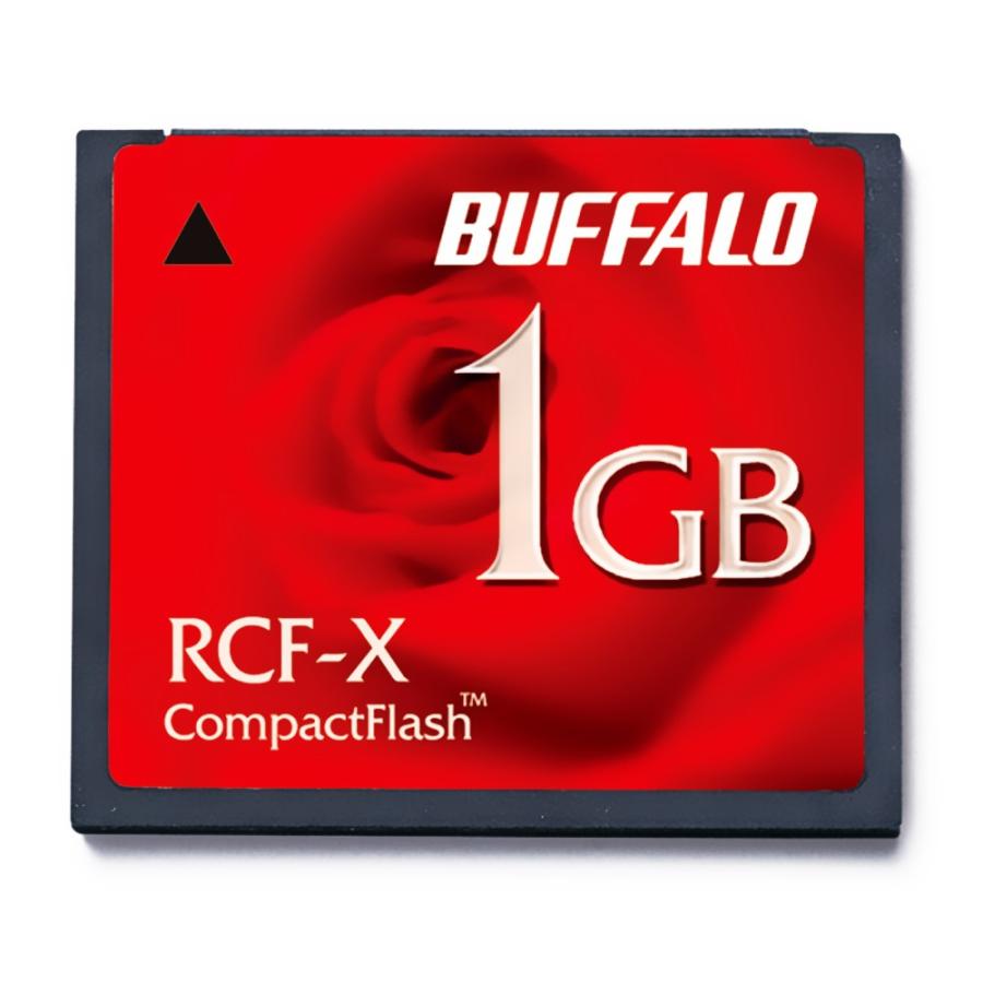 BUFFALO コンパクトフラッシュ CF 1GB CFカード バッファロー RCF-X 