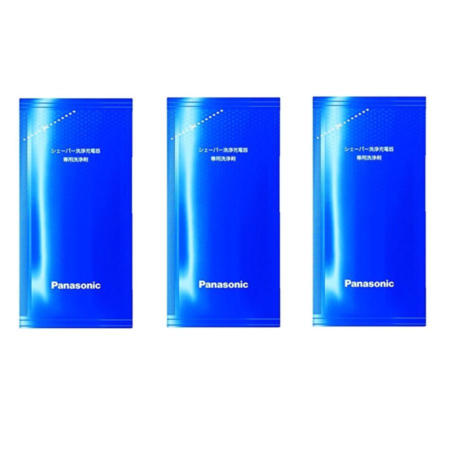 Panasonic（パナソニック） シェーバー洗浄充電器専用洗浄剤 3個入
